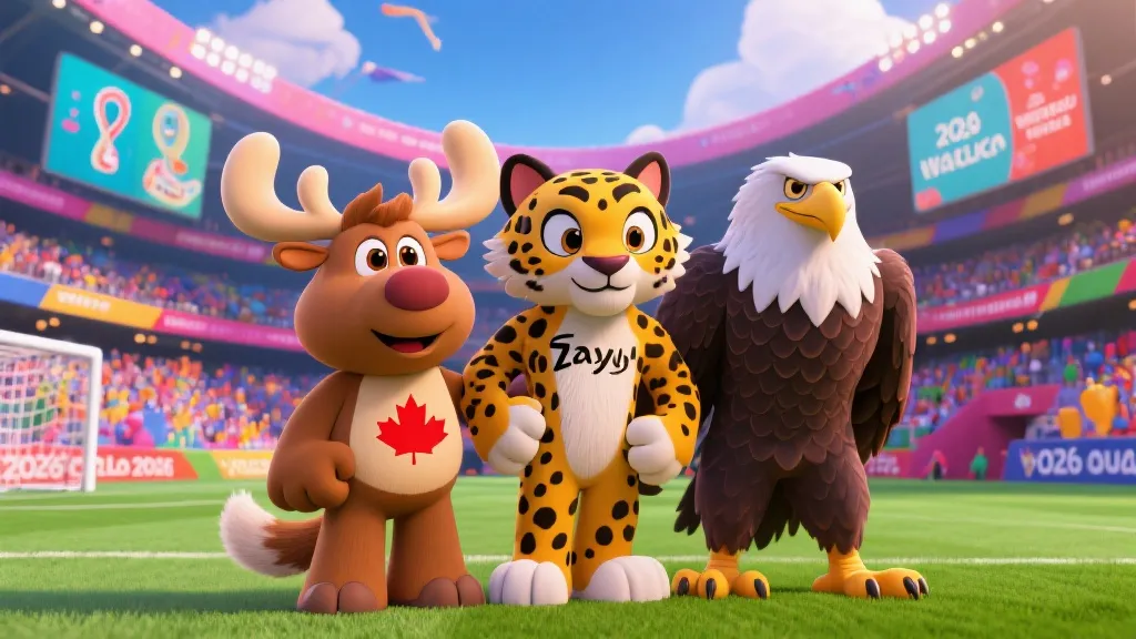 揭秘2026世界杯吉祥物：Maple、Zayu与Clutch背后的文化密码与狂欢寓意